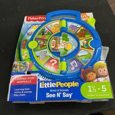 Fisher-Price DVP80 Little People World of Animals See 'n Say Interactive Toy