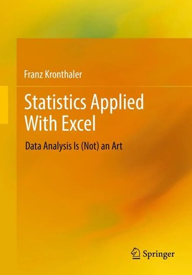 Franz Kronthaler | Statistics Applied With Excel | Taschenbuch | Englisch (2022)