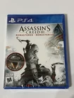 Assassin's Creed III: Remastered PlayStation 4 PS4 Brand New And Sealed