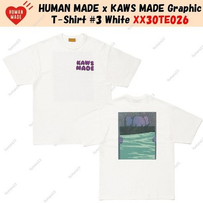 HUMAN MADE x KAWS MADE Graphic T-Shirt #3 White XX30TE026