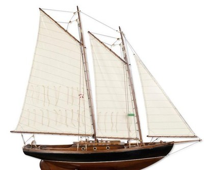 Vintage Authentic Models ''Friendship'' Yacht, AS104, New In Box