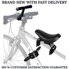 Front Mounted Kids Bike Seat w/Handlebar  Foot Pedals for Children 2-5 Years