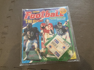VTG Sealed Panini 1990 NFL Football Player Sticker Album 10 Packs 60 Stickers