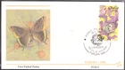TWO-TAILED PASHA  BUTTERFLY ITALY MUSIC EUROPA 1985 FLEETWOOD CACHET FDC UNADDR