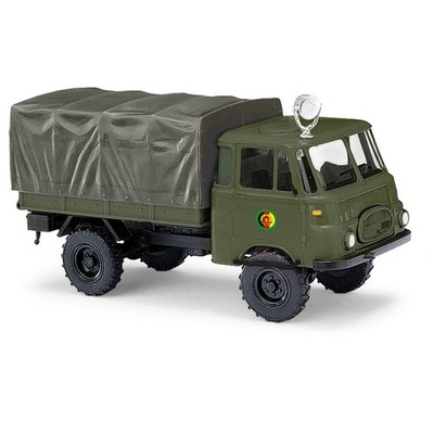 Busch 51609 IFA Robur LO 1800 A, Pritsche, NVA Grenztruppen 1:87, NEU Modellauto