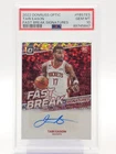 TARI EASON 2022-23 DONRUSS OPTIC FAST BREAK SIGNATURES ROOKIE AUTO PSA 10 Q1809