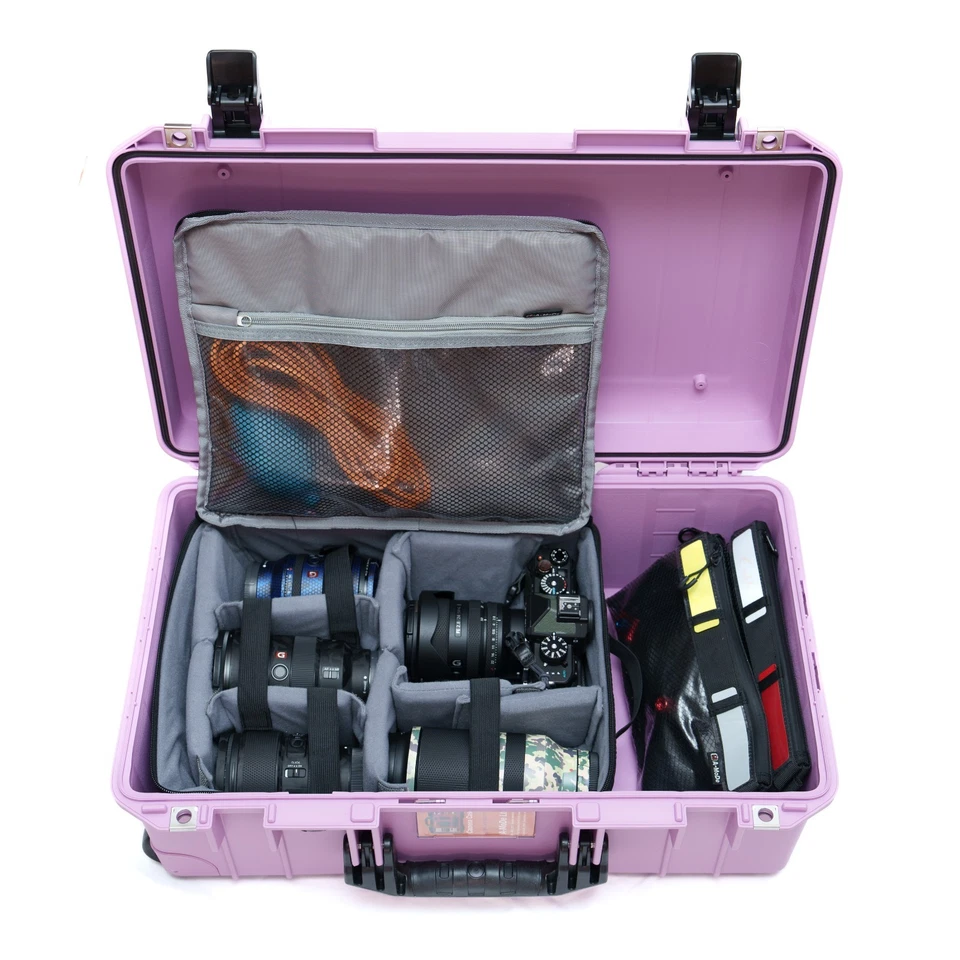 Travel Insert Bag Set fit Pelican1535 150 IM2500 Peli Cases Apache5800 (NO Case) - Image 2 of 4