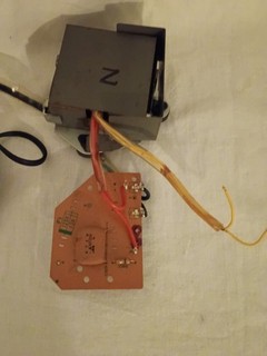 TECHNICS SL 1200 MK 2 3 4 M3D 120V POWER TRANSFORMER W/ PC BOARD DJ TURNTABLE