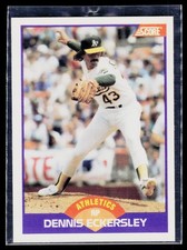 1989 Score #276 Dennis Eckersley