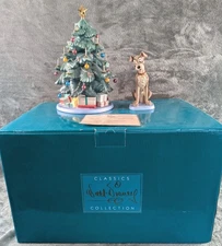 WDCC Lady And The Tramp At Home For Christmas With COA And Box