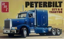 Amt 1:24 Peterbilt 377 A/E Tractor Model Kit