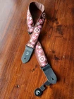 New D'addario Ukulele Strap 1.5" Jaquard Flowers Made In Canada