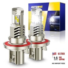 Upgraded H13/9008 Light Bulbs, 26,000LM White 800 , 1:1 Mini Size No 9008/H13