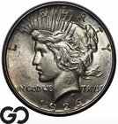 1926-D Peace Dollar, Key Denver Issue, Choice Unc+