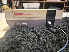 Nintendo NES-001 Entertainment System Console, 2 Controllers + 8 Games