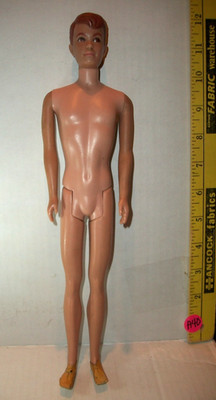 VINTAGE Barbie 1963 KENS BUDDY ALLAN ALEN DOLL AS IS A40 TAPE ON FEET