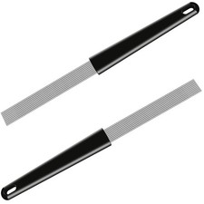 EASTROCK 12" Guiro Scraper 2 Pack Latin Percussion Comb-Style Instrument Tool