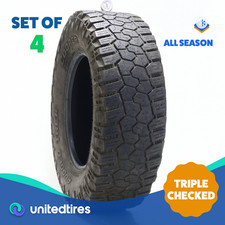 Set Of 4 Used Lt 27570r18 Cooper Discoverer Rugged Trek 125122q - 6-832