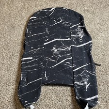 Dock-A-Tot Deluxe Baby Lounger Cover Only 100 Cotton In black marble Pattern