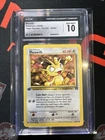 Meowth #62 1st Edition Team Rocket 2000 Pokemon CGC 10 🐈