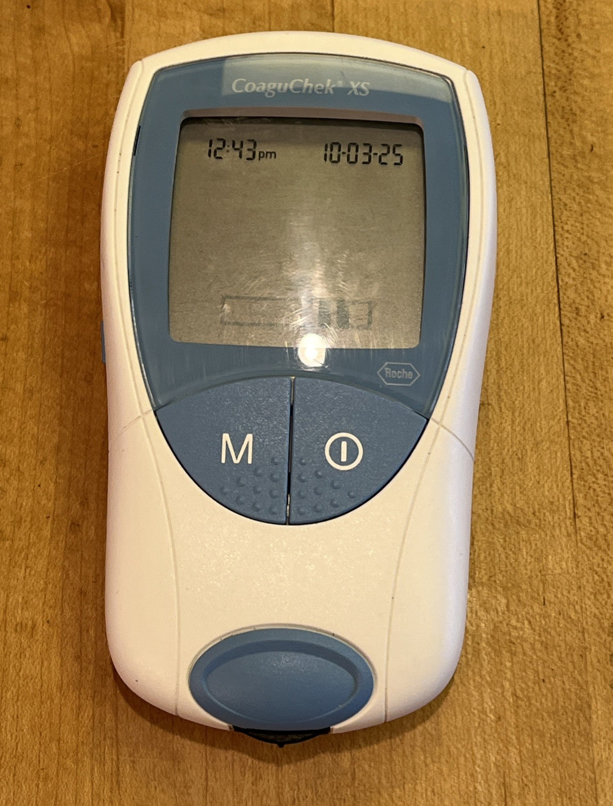 CoaguChek XS Coagulation Meter, Power Tested, Batteries NOT  included