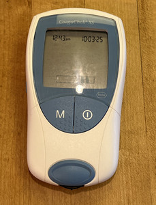 CoaguChek XS Coagulation Meter, Power Tested, Batteries NOT  included