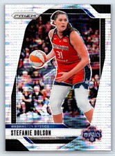 2024 Panini Prizm WNBA #34 Stefanie Dolson Pulsar Prizms #/499