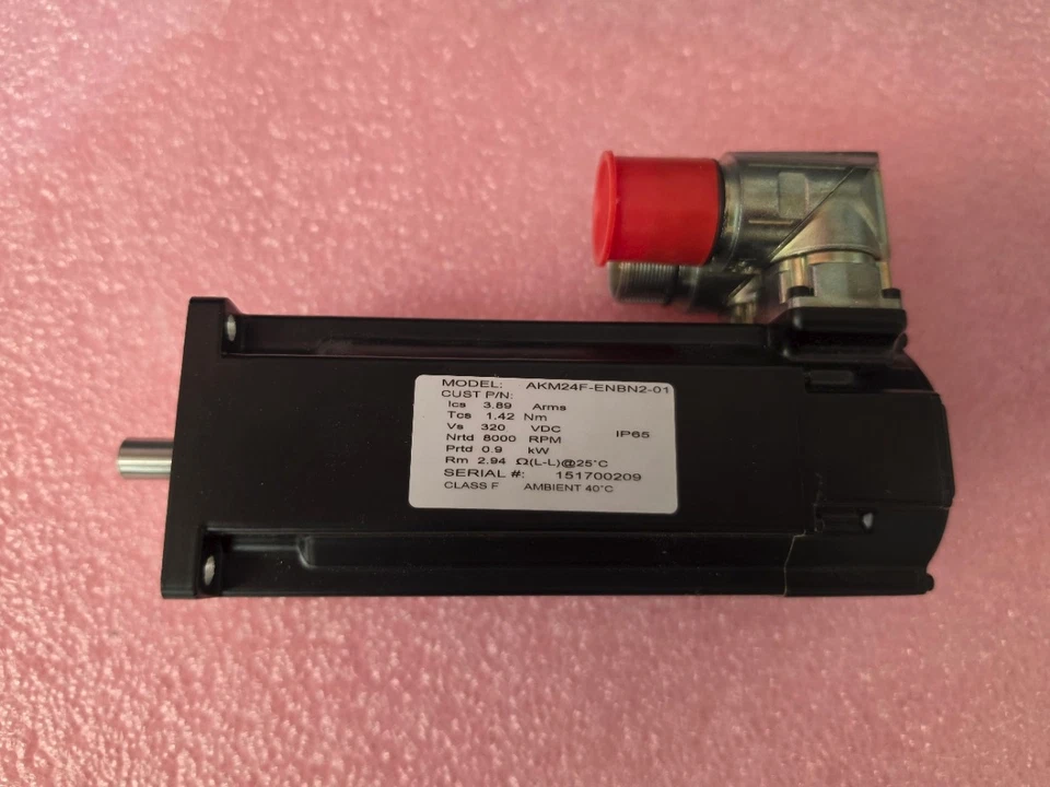 KOLLMORGEN AKM24F-ENBN2-01 Server Motor NEW/Unused! - Image 1 of 1