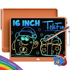 LCD Writing for Adults, Large Doodle Board, 16 Inch Colorful Drawing Writing ...