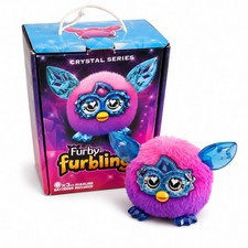 Furby Furblings Baby Hasbro 2014 Pink Purple Interactive Toy Crystal Series 