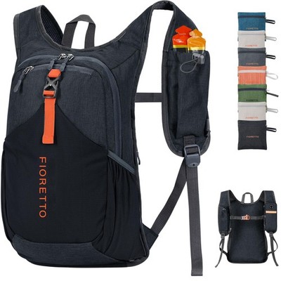FIORETTO 15L Hiking Backpack for Women Men Mini Packable Backpack Lightweight...