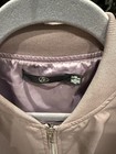 Nordstrom Satin Bomber Jacket (Dusty Purple) Size 8/ Medium. GUC. — photo 3
