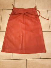 Apart, Echt - Lederrock, rot, Gr. 36, sehr guter Zustand