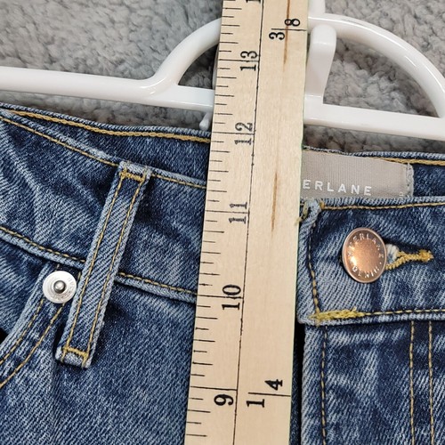 Everlane Women's Jeans Original Cheeky Crop High Rise Blue SZ 25 Casual - Picture 5 of 9