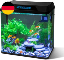 Nobleza - 30L Mini Aquarium Komplettset, Nano Aquarium Stabiles Einsteigerbecken