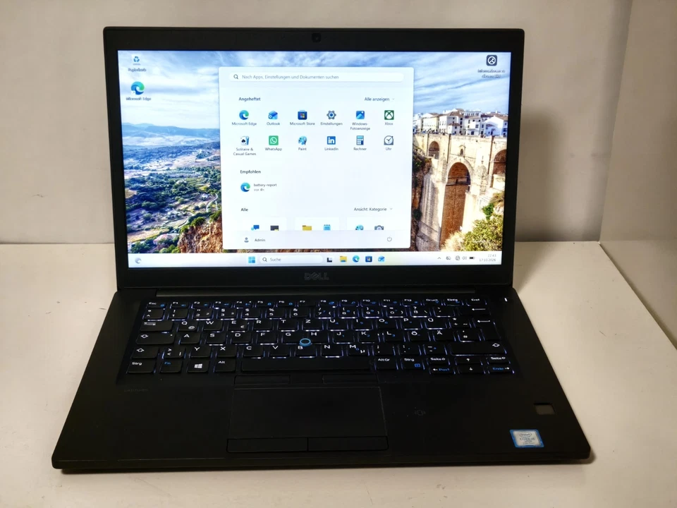 Dell Latitude 7480 · i5-7350U · 8GB · 256GB, Foto 2 von 5