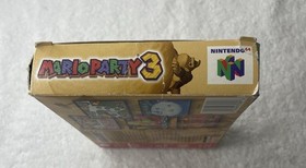 Mario Party 3 (Nintendo 64 N64, 2001) Complete- CIB - Tested - Great !