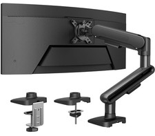 HUANUO Ultrawide Monitor Arm for 13   40" Screens, Single 13   40  , black