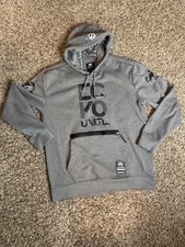 Ecko Unltd Hoodie Men's XL Gray Graphic Print Pullover Logo Pouch Pocket