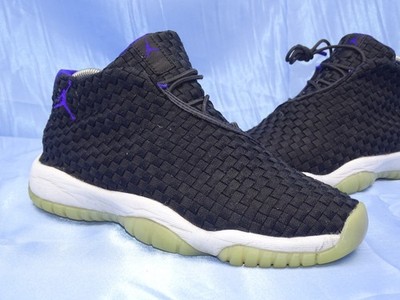 NIKE AIR JORDAN FUTURE SNEAKER GR 38 WOVEN SCHUHE SCHWARZ FREIZEITSCHUHE 23