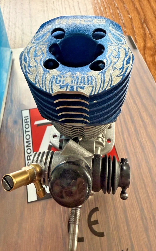 Very Rare Novarossi Top JP Modified .21 Onroad T PLUS 9 Port 14.5mm DLC Engine - Image 2 of 4