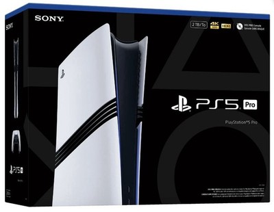 Sony PlayStation 5 Pro White Console 2TB Gaming System 1000046529