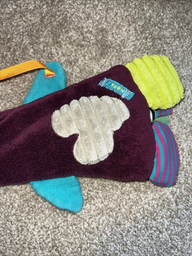 Mamas and & Papas soft Toy Comforter Cow beanie blankie flat 15” Rare❤️ - Picture 7 of 8