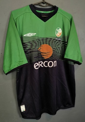 MEN REPUBLIC OF IRELAND TRAINING IRISH EIRE SOCCER FOOTBALL SHIRT JERSEY SIZE M - Picture 2 of 9