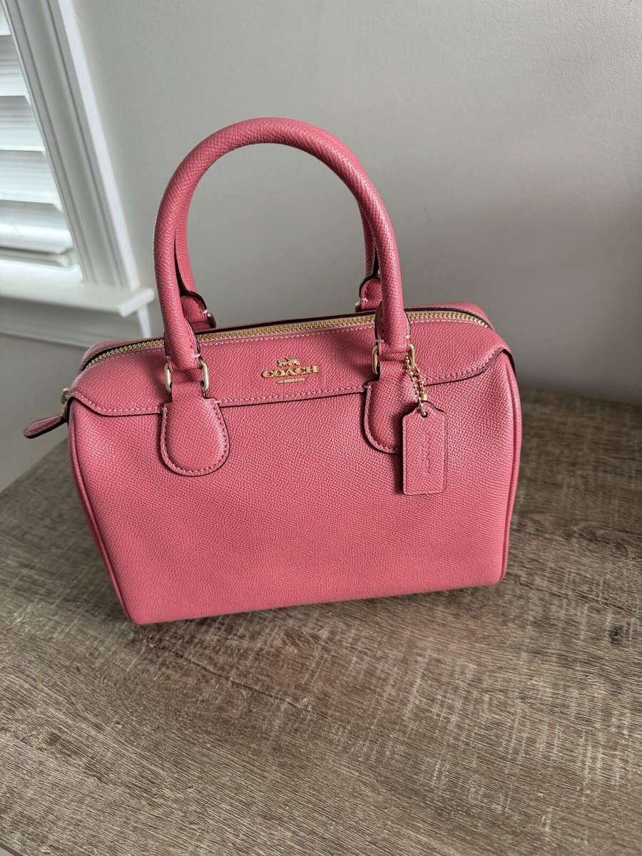 NWT COACH MINI BENNETT SATCHEL HANDBAG F31377 PEONY | eBay