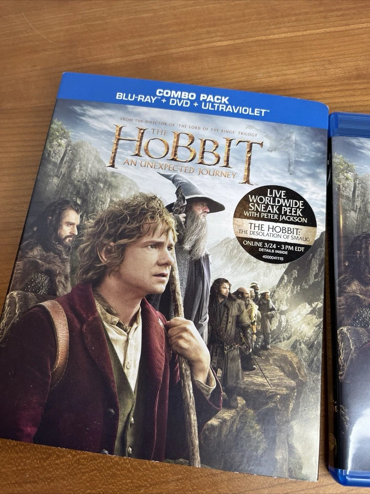 The Hobbit : An Unexpected Journey (Blu-ray & DVD) - Blu-ray & DVD Combo Pack - Image 3 of 4