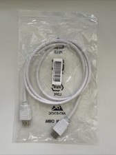 5FT High Speed HDMI 2.0 With Ethernet Cable 4K 60Hz 28AWG CL3 White Color