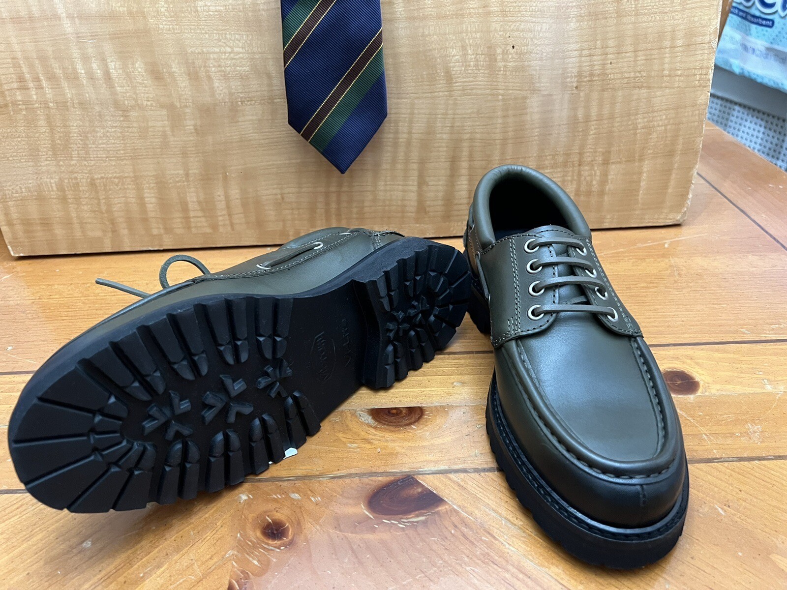 SAOLA Made In Portugal Scarpe Zara ORIGINS (Premium) 10 M US Verde Suola Vibram