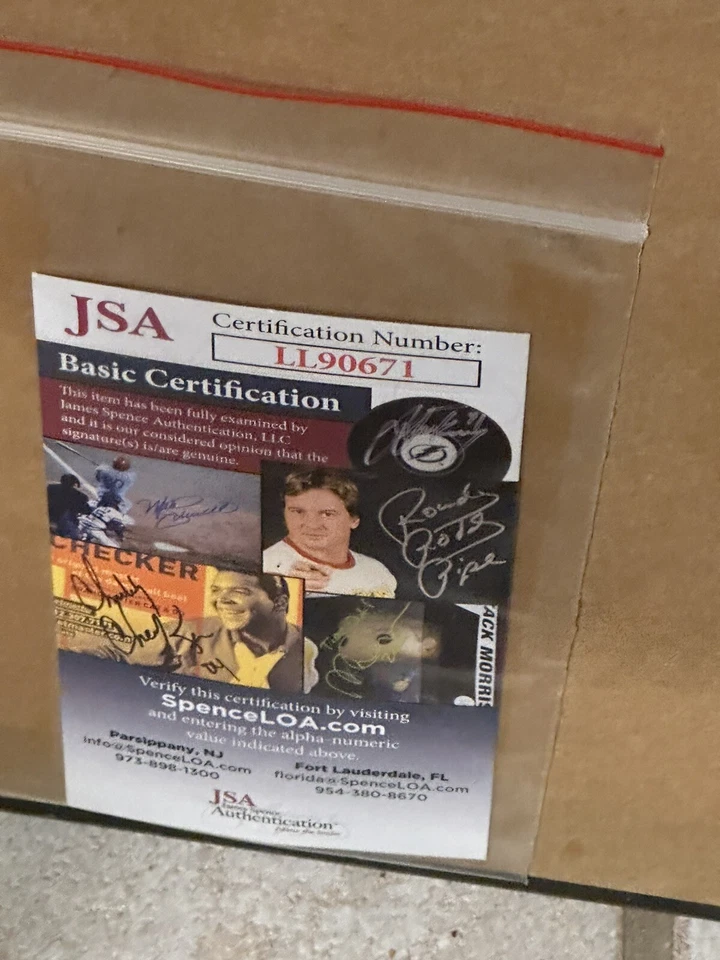 Dale Earnhardt Sr. Signed, JSA, Custom Framed 32x25 Lithograph  - Image 3 of 4