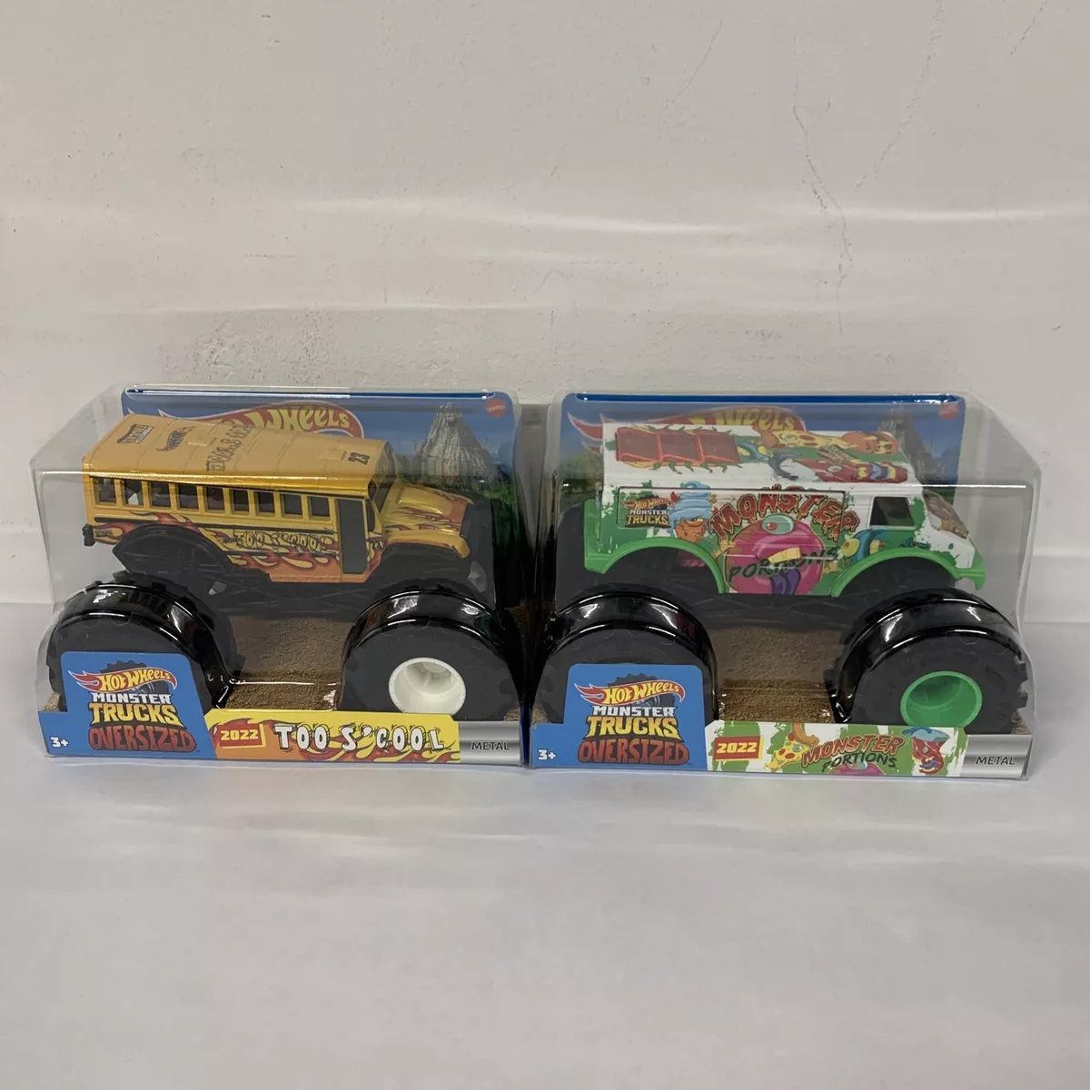 Hot Wheels Monster Trucks Oversized Too SCool 124 Diecast Car